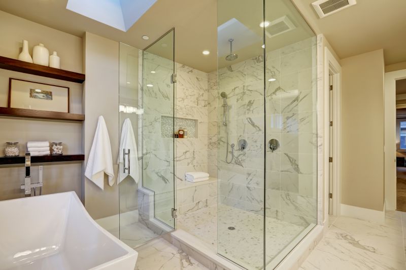 Luxury Shower with Fixtures